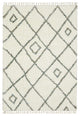 Aurora Diamond Ivory/Multi Indoor Area Rug, Ivory, 5'3" x 7'6"
