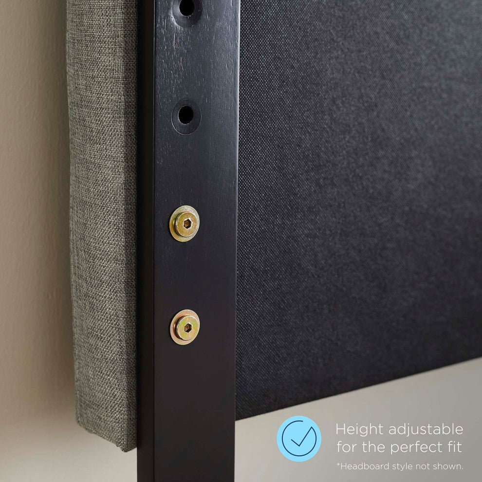 Headboard, Full Queen Size, Velvet, Teal Blue, Modern Contemporary, Bedroom