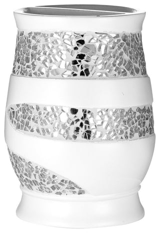 Popular Bath White Sinatra Tooth Brush Holder