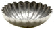 Peony 12" Round Deep Bowl, Platinum