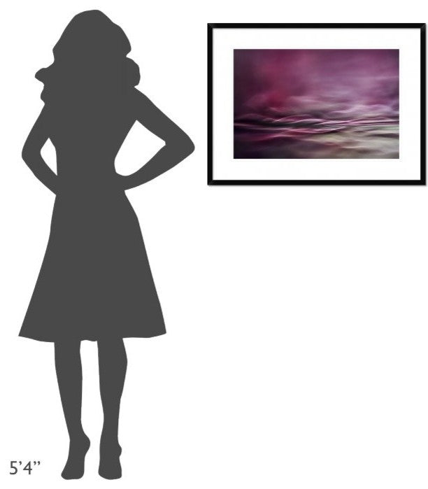 "Water Colours" Framed Digital Print by Willy Marthinussen, 32x24"
