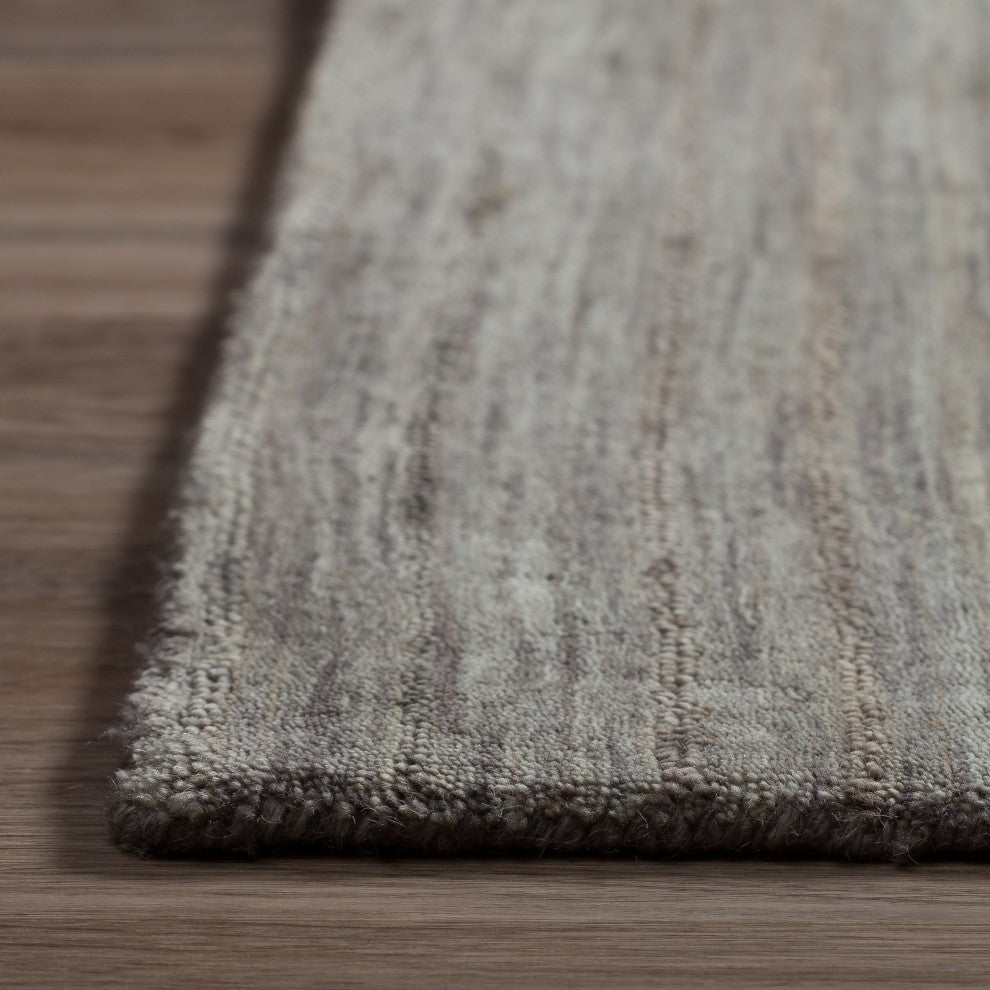 Rafia RF100 Charcoal 8' x 8' Round Rug