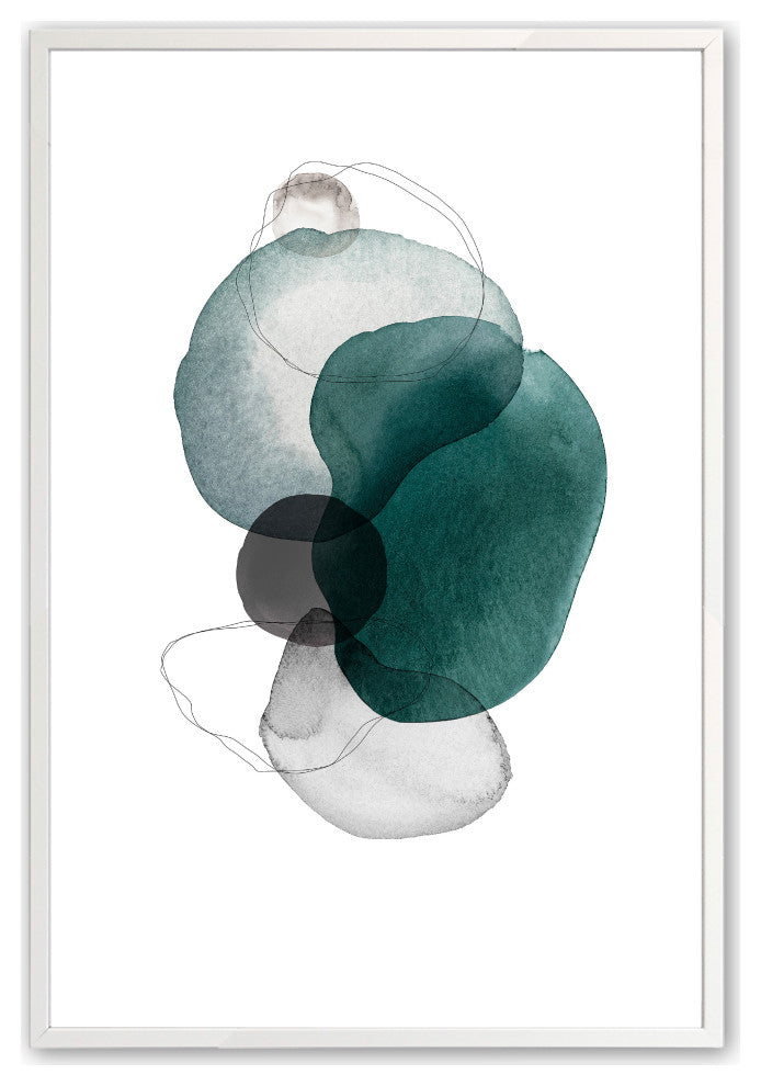 Opaque White 12" x 16" Expression of Hope No. 2 Framed Print