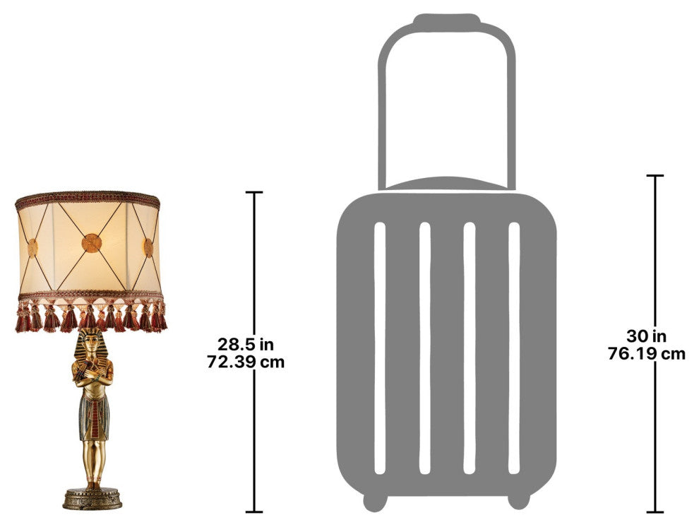 King Tutankhamen''s Sculptural Table Lamp