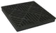 NDS 1211 Square Catch Basin Grate, 12" x 12", Black