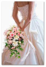 The Macneil Studio 'Wedding Dress' Canvas Art, 47"x30"