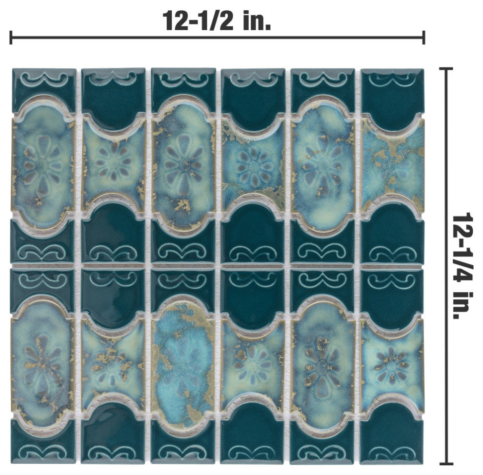 Montego Emerald Porcelain Floor and Wall Tile