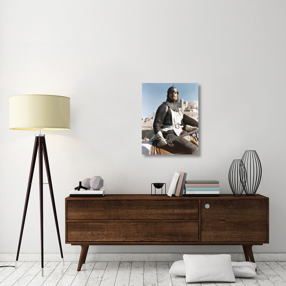 "Charlton Heston - El Cid" Canvas Giclee by Hollywood Photo Archive, 24"x30"