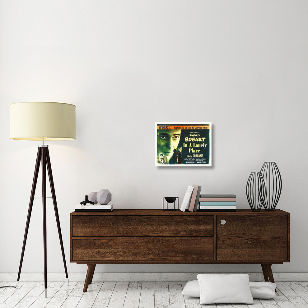 "In A Lonely Place" Stretched Canvas Giclee by Hollywood Photo Archive, 22x17"