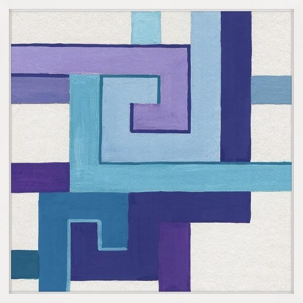 "Connected" Framed Painting Print, 12"x12"