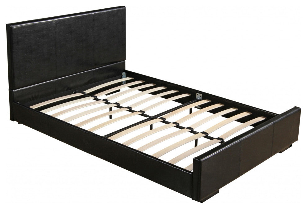 Black Platform Full Bed