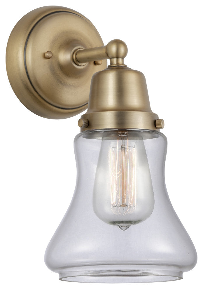 Innovations 623-1W-BB-G192 1 Light 12" Sconce, Brushed Brass