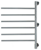 Amba Jack D006 Towel Warmer with 6 Rotating Bars, Polished Finish