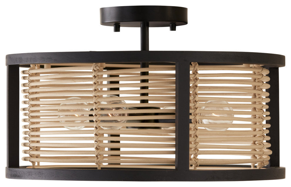 Capital Lighting Rico 4-Light Semi-Flush 244041FK