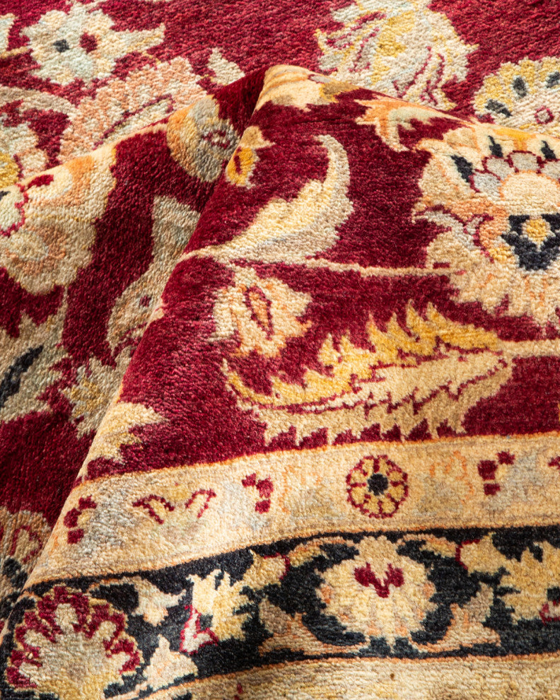 Mogul, One-of-a-Kind Hand-Knotted Area Rug Red, 10' 0 x 14' 4