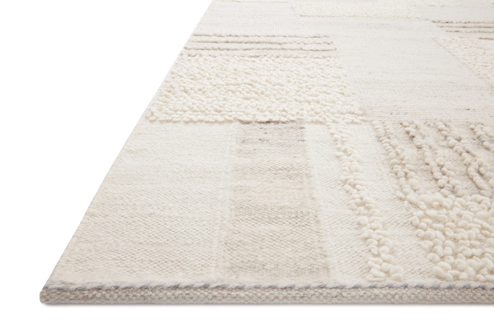 Loloi Manfred Ivory / Pebble 5'-6" x 8'-6" Area Rug