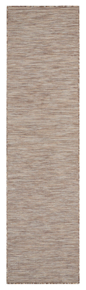 Nourison Positano Contemporary Area Rug, Beige, 2'2"x8' Runner