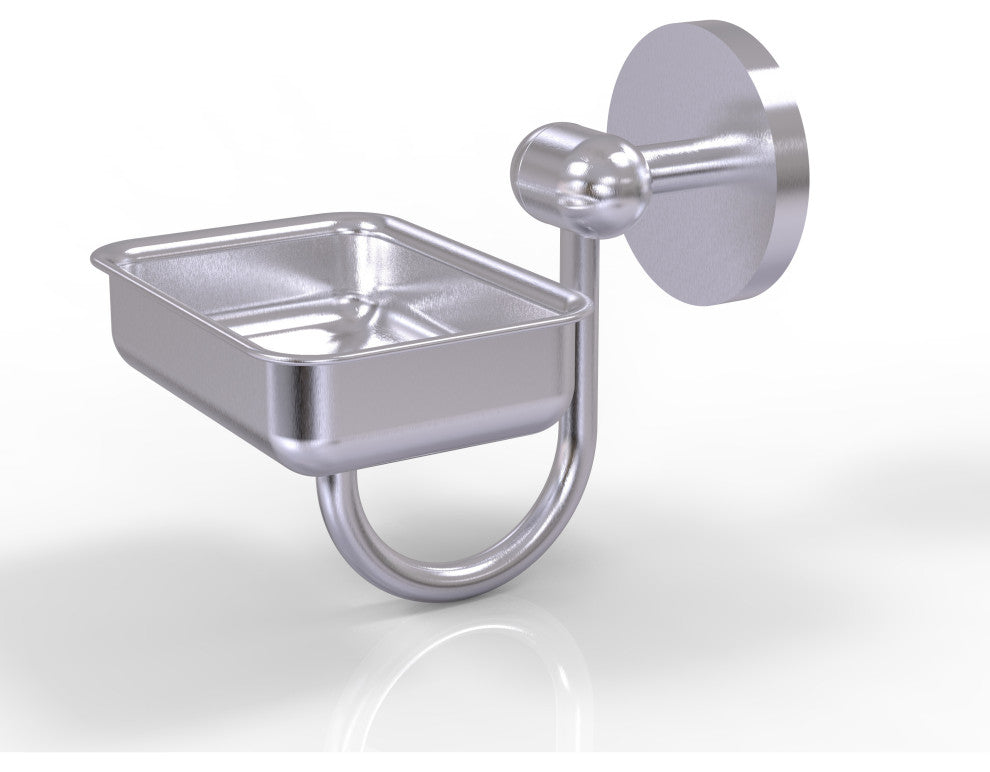 Tango Wall-Mount Soap Dish, Satin Chrome