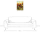 Field of Red and Yellow Spring Flowers 16x24 Canvas Wall Art
