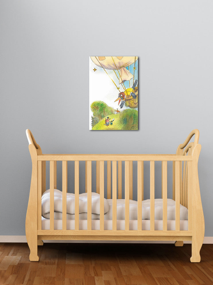 "Fly Away" Painting Print on Canvas by Curtis