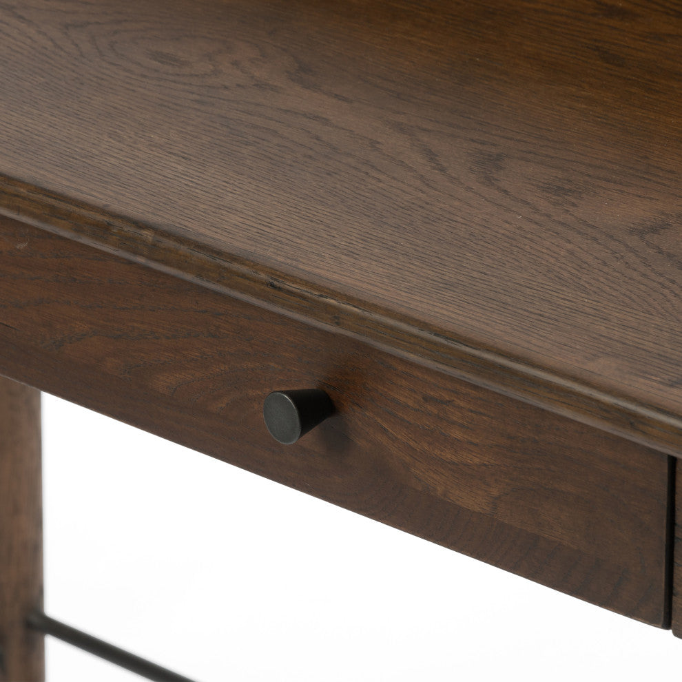 Moreau Writing Desk-Dark Toasted Oak