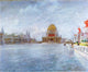 John Twachtman Court of Honor World's Columbian Exposition Wall Decal