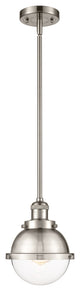 Innovations 201S-SN-HFS-62-SN-LED Hampden 1 Light Pendant, Brushed Satin Nickel
