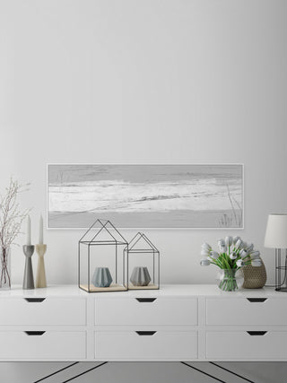 "Deep Thoughts" Floater Framed Painting Print on Canvas, 30x10