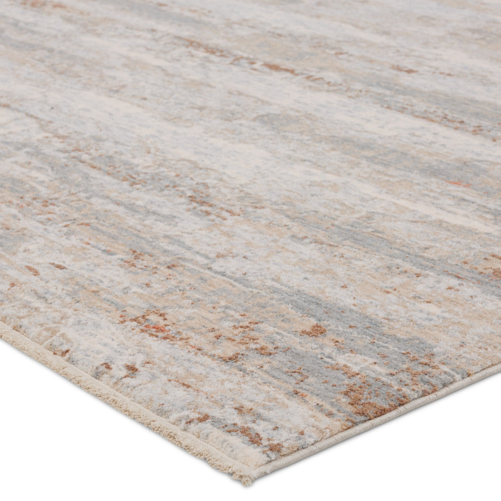 Jaipur Living Taroko Abstract Tan/ Cream Area Rug 4'X6'