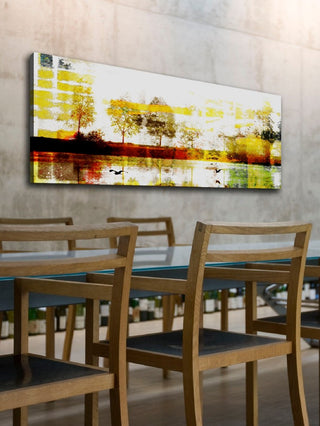 "Biscarrosse Lake" Fine Art Canvas Print, 60"x30"