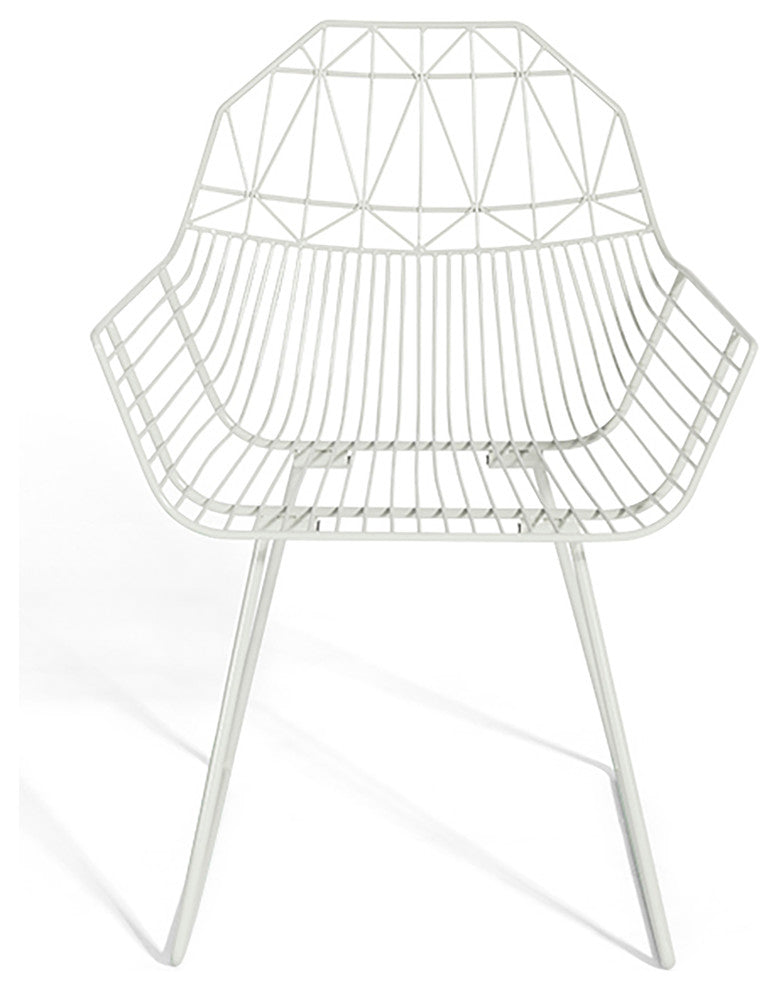 Ace Dining Arm Chair, Matte White