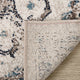 LNC Mat Indoor Distressed Vintage Abstract Non Slip Area Rug, 5' X 7'