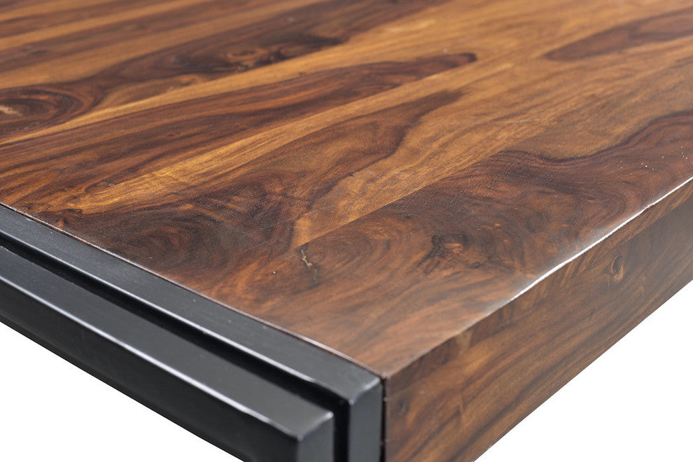Timbergirl Seesham Wood Dining Table, 71"