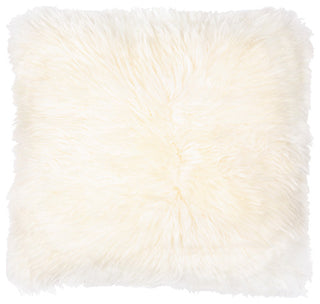 Surya Utah Cream Pillow Cover 20"H X 20"W