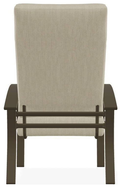 Belle Isle Cushion Outdoor Armchair, Huskie/Beachwood