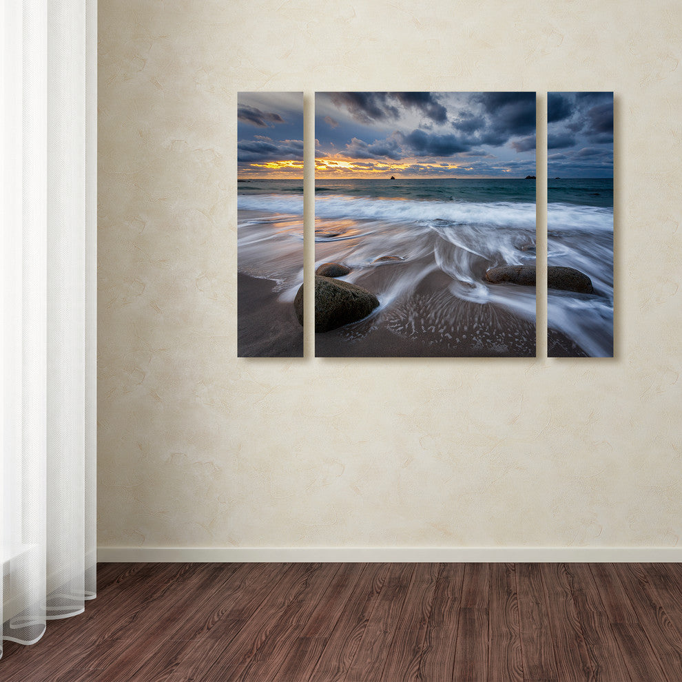 Mathieu Rivrin 'The Song of Water' Multi Panel Art Set, 32"x24"