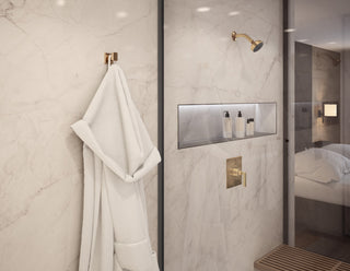 Duro Bath 4-Piece Hardware Set, Brushed Bronze