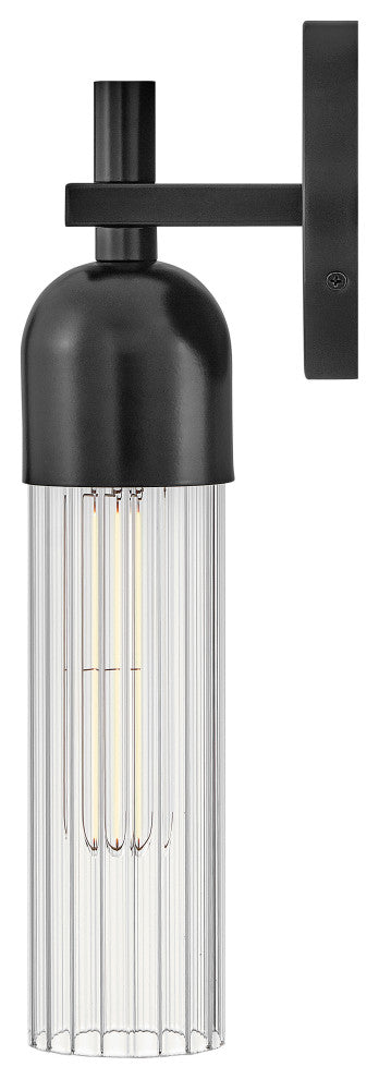 Hinkley Soren Medium Sconce, Black