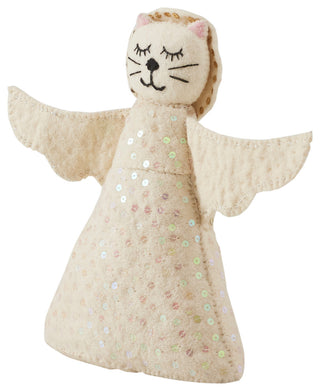 Cat Angel Christmas Tree Topper