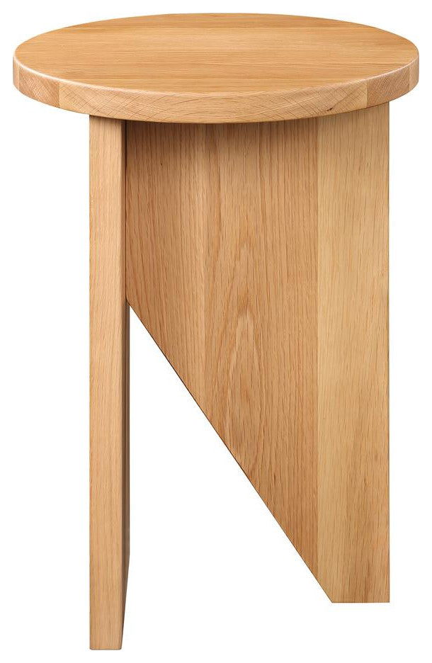 Grace Accent Table Natural Oak