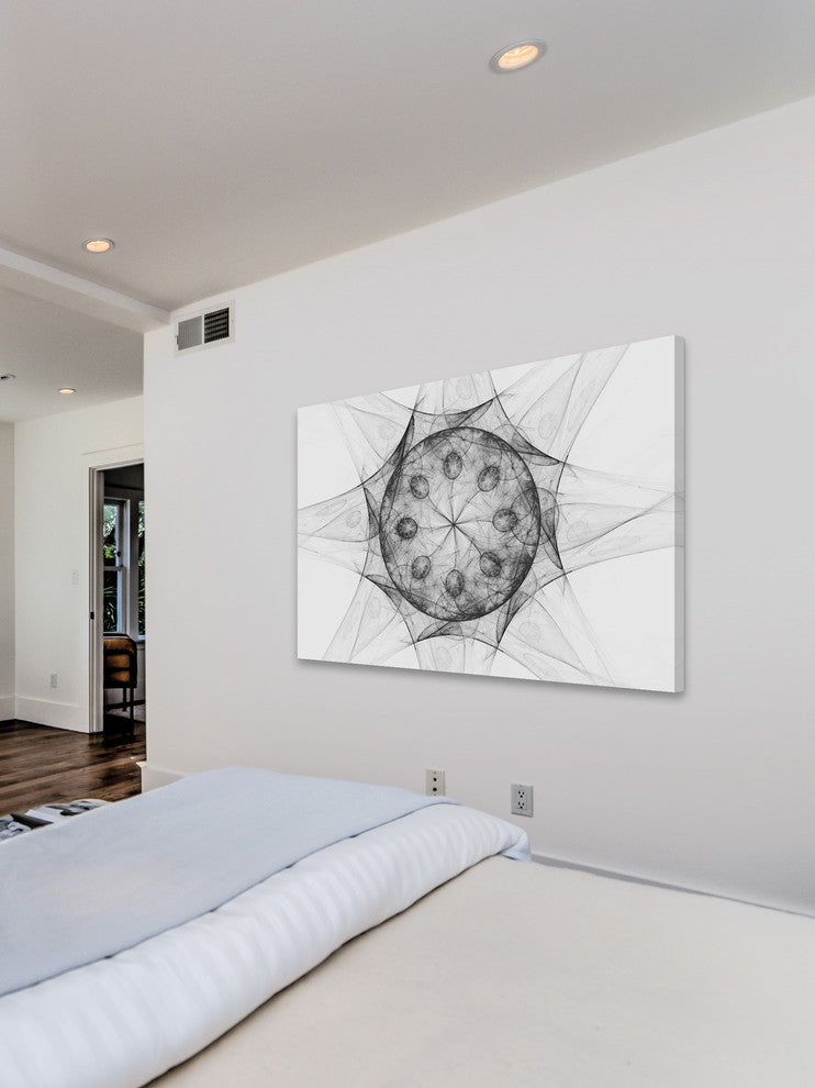 "Spiritual Emanation" Painting Print on Canvas