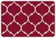 Flagship Carpets FA1377-34FS 6x9 Trellis Red Rug