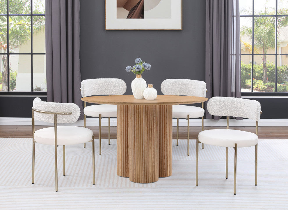Simba Dining Table, Natural, 48" Wide