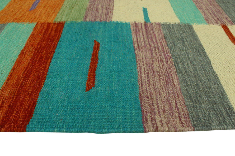Winchester Kilim Saad Red/Charcoal Rug, 3'10x5'10