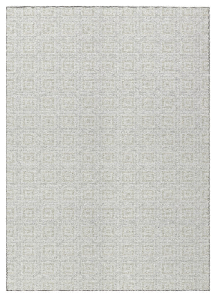 Indoor/Outdoor Marlo MO1 Linen Machine Washable 8' x 10' Rug