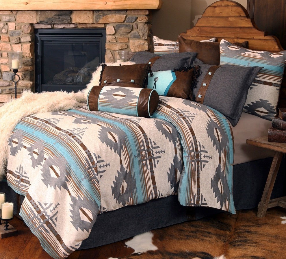 Badlands Southwest Striped Bedding Set, Queen