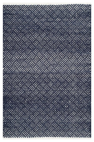 Safavieh Boston 8' X 10' Hand Woven Cotton Pile Rug in Navy