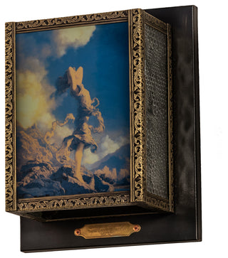 8 Wide Maxfield Parrish Ecstacy Wall Sconce