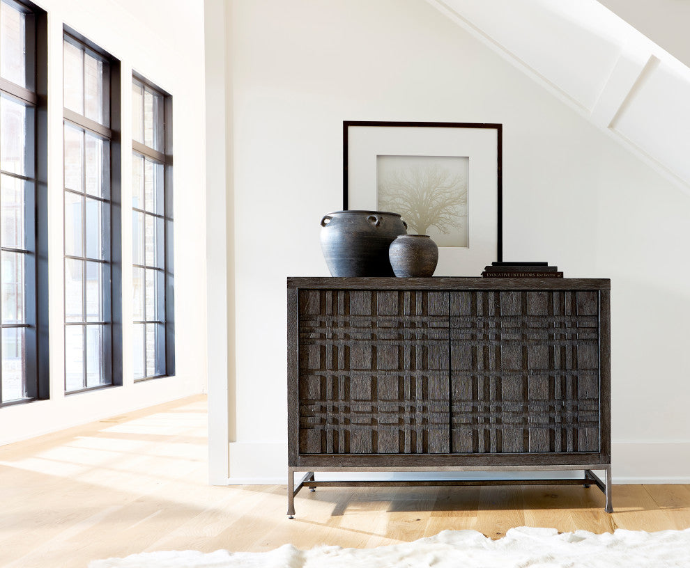 Lifestyle photo: chest shown in a real room environment