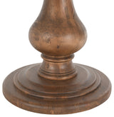 The Adrienne Dining Table, 54", Brown, French Country, Round